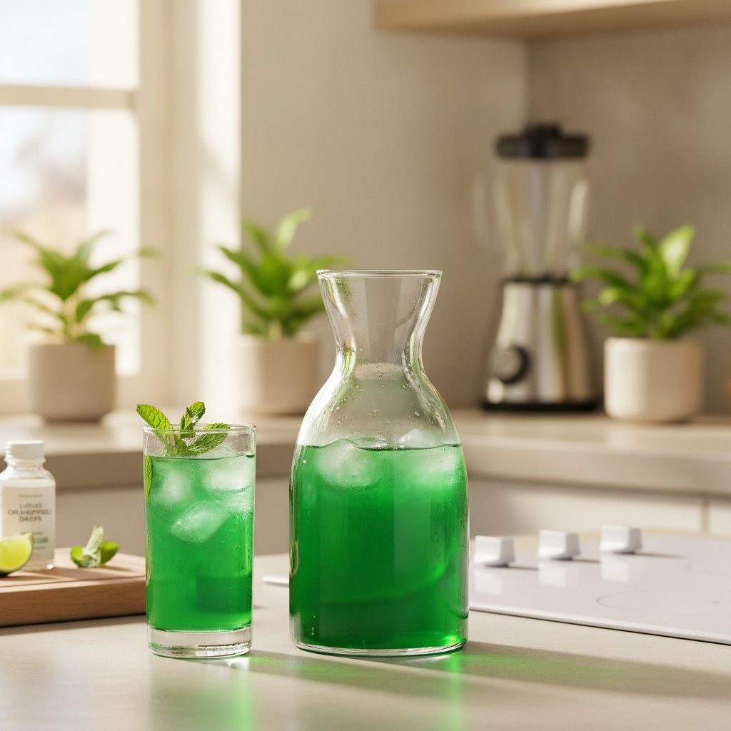 Chlorophyll water